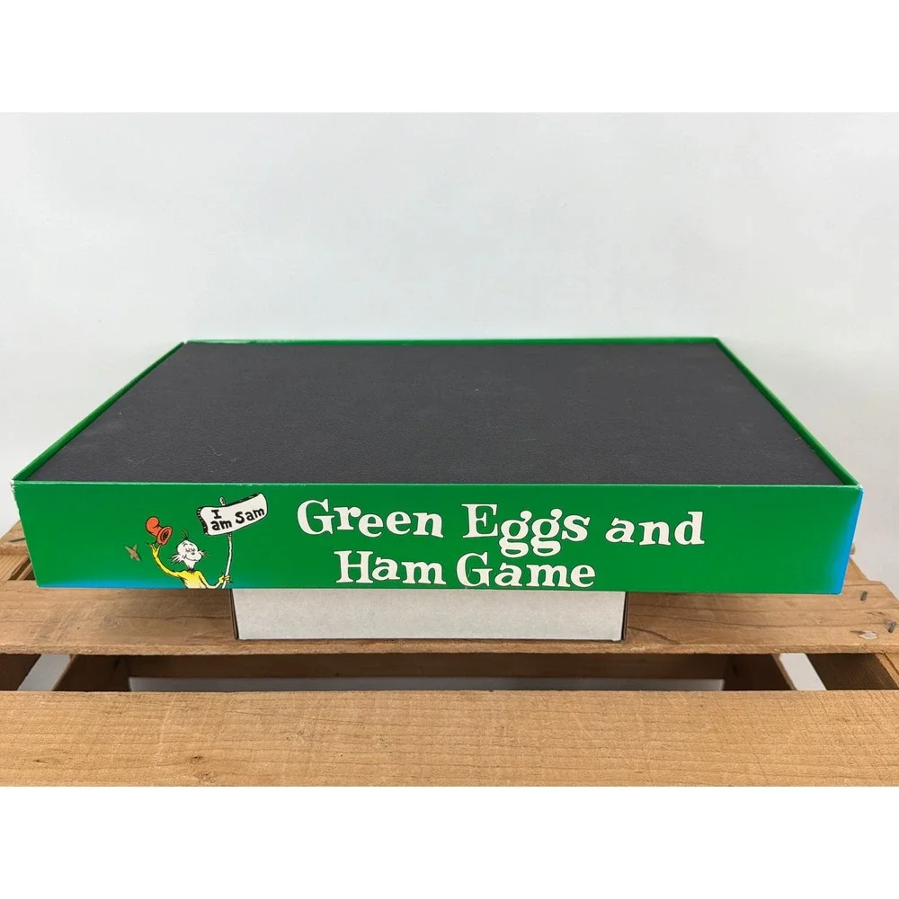 Dr Seuss Green Eggs and Ham Board Game University Games Vintage 1996 Complete